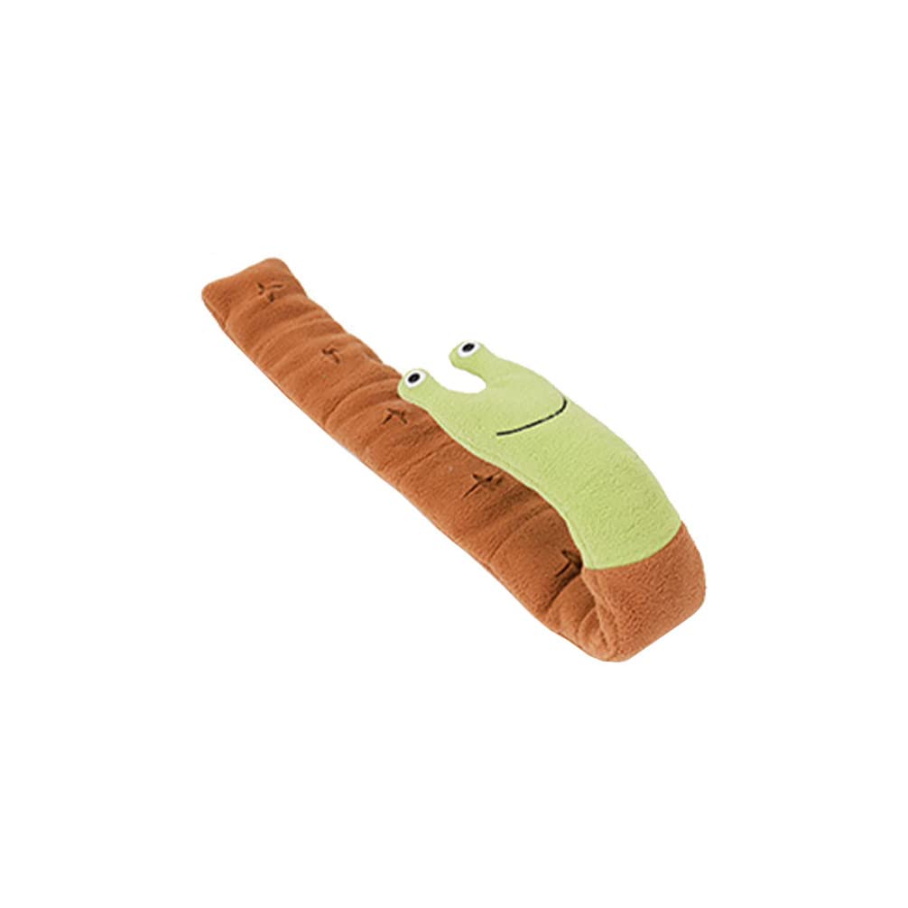 ULTECHNOVO Squeaky Dog Chew Toys - Snail Shaped Interactive Puzzle Toy for Teeth Cleaning & Mental Stimulation - Durable Molar Chewing & Foraging Toy for Puppy, Small & Medium Dogs - Perfect for Indoor Play & Training Sessions