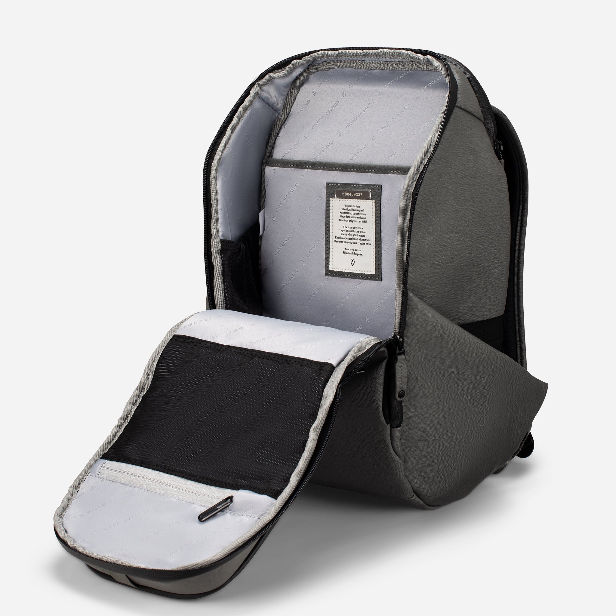 PrimeX Waterproof Laptop Backpack - 17 Inch Laptop Compartment, USB Charging Port, Travel & College Backpack for Men & Women - Perfect for Work, School, Hiking & Daily Commute