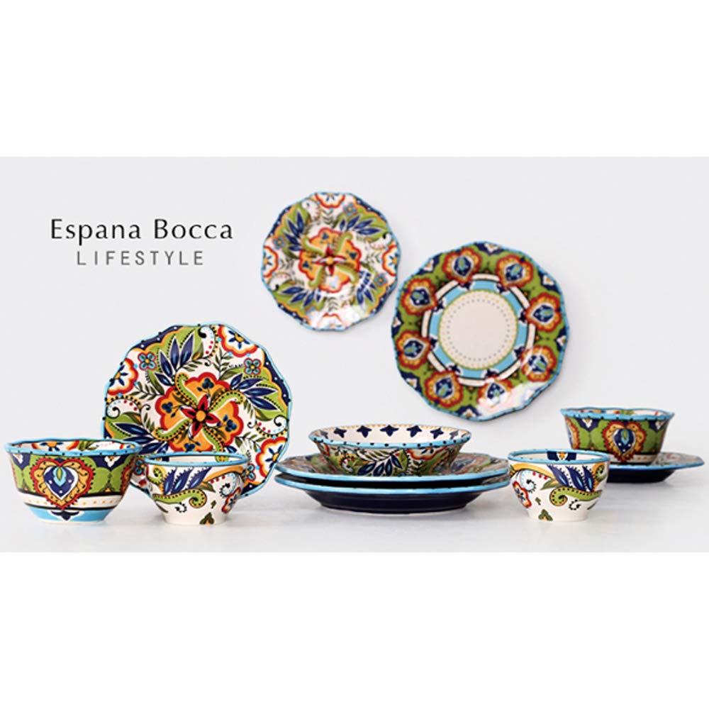 Hand Painted Porcelain Dinnerware Set - 8.5