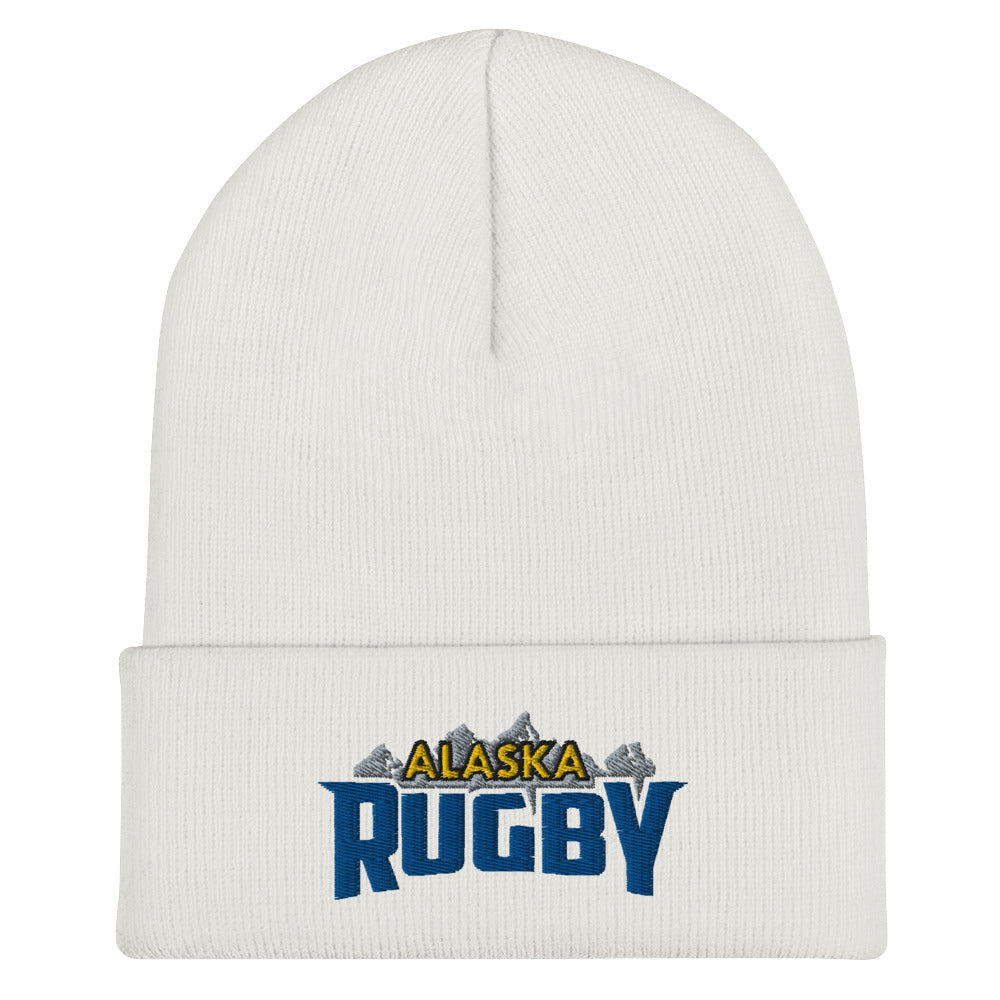 Alaska Rugby Cuffed Beanie Hat - Warm Winter Knit Cap for Men & Women - Perfect for Outdoor Sports, Hiking, and Cold Weather Activities