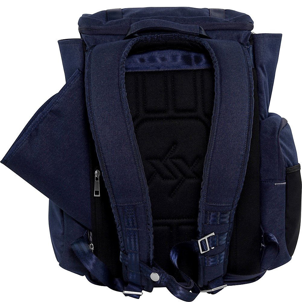 Ju-Ju-Be XY Collection Hatch Backpack Diaper Bag in Carbon - Stylish & Functional Diaper Backpack for Moms, Perfect for Travel, Daycare & On-the-Go Parenting