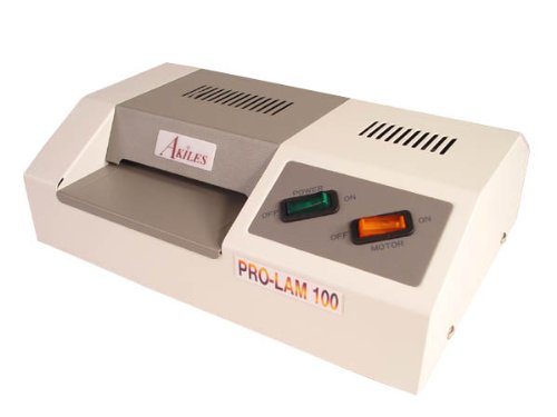 Professional Akiles ProLam 100 Badge Pouch Laminator Machine for ID Cards, Business Cards & Credentials - Perfect for Offices, Schools & Security Badge Printing