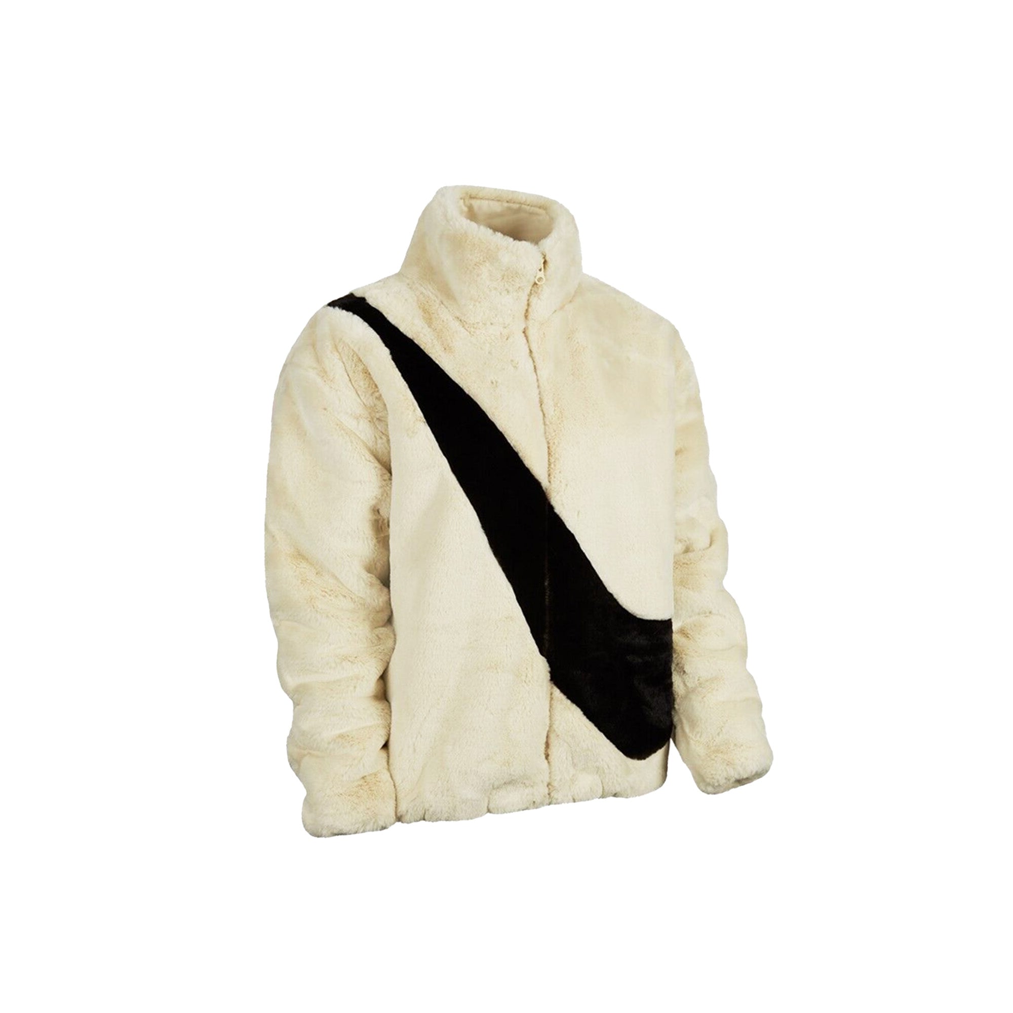Stylish Faux Fur Jacket in Fossil Black - Women's Winter Coat for Fashion & Warmth | Perfect for Cold Weather, Outdoor Activities & Evening Events