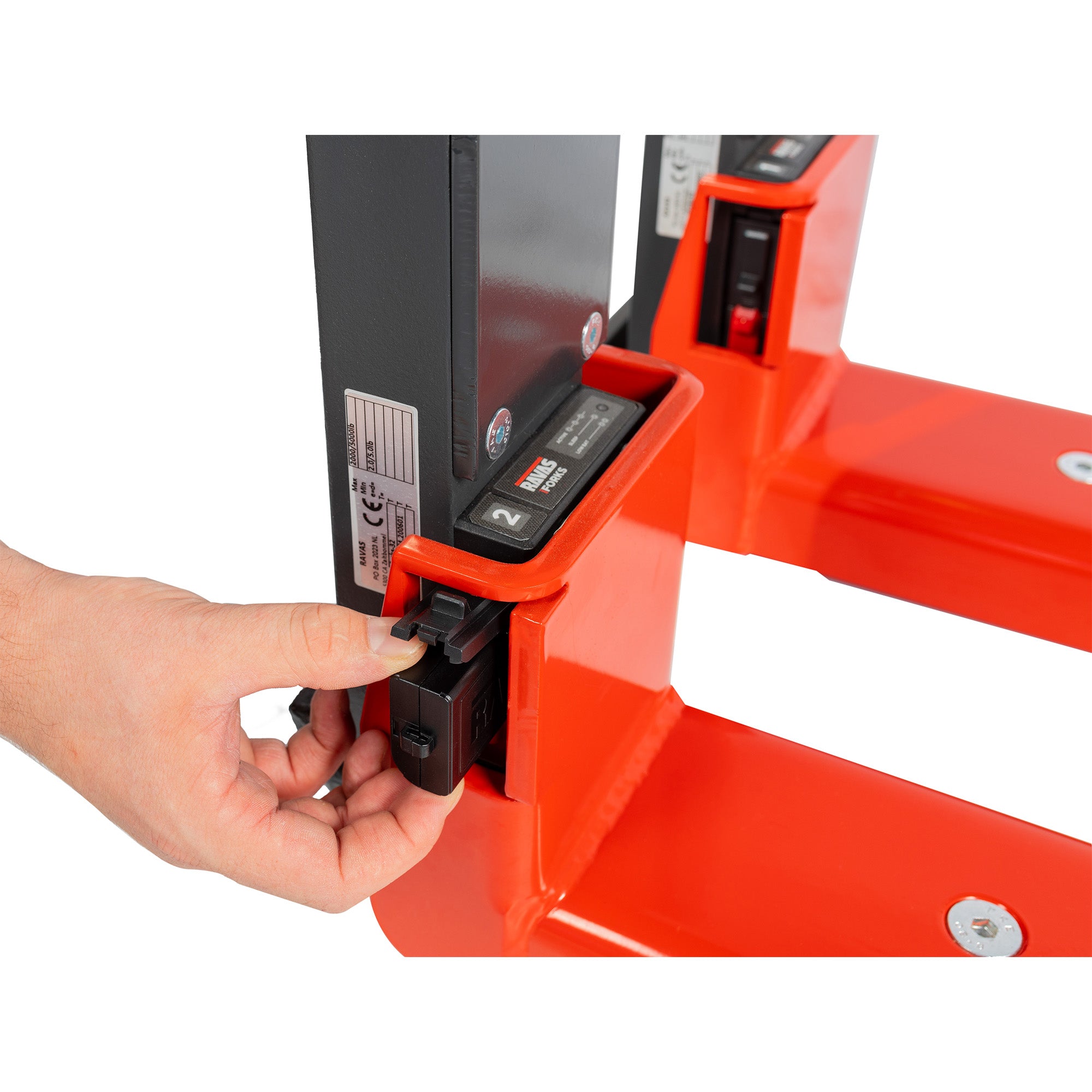 iForks 32 Forklift Scale - Heavy Duty Digital Fork Scale for Warehouses, Shipping & Logistics - 5000lb Capacity - Perfect for Pallet Weighing & Inventory Management