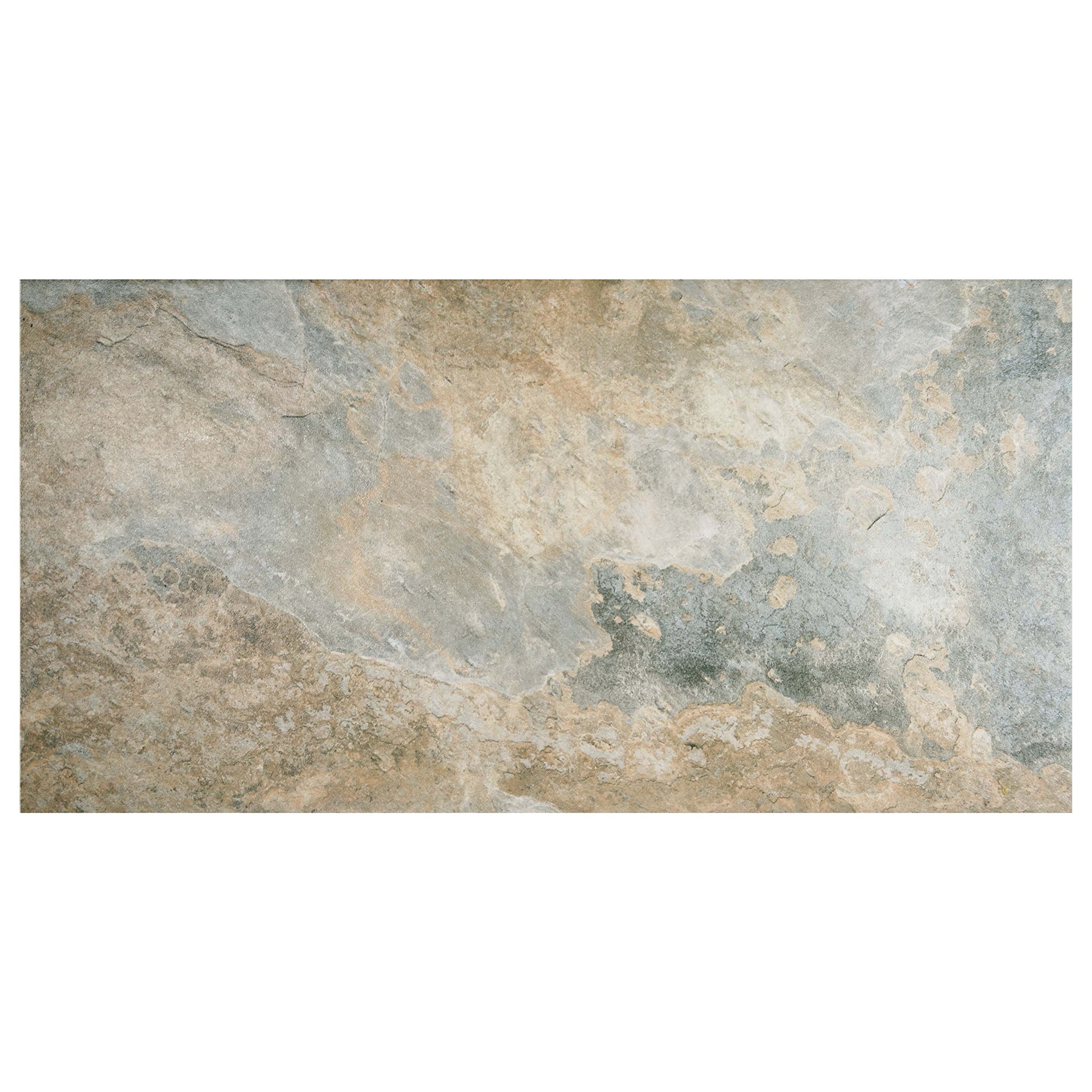 Merola Tile Ardesia Ocre 12.5
