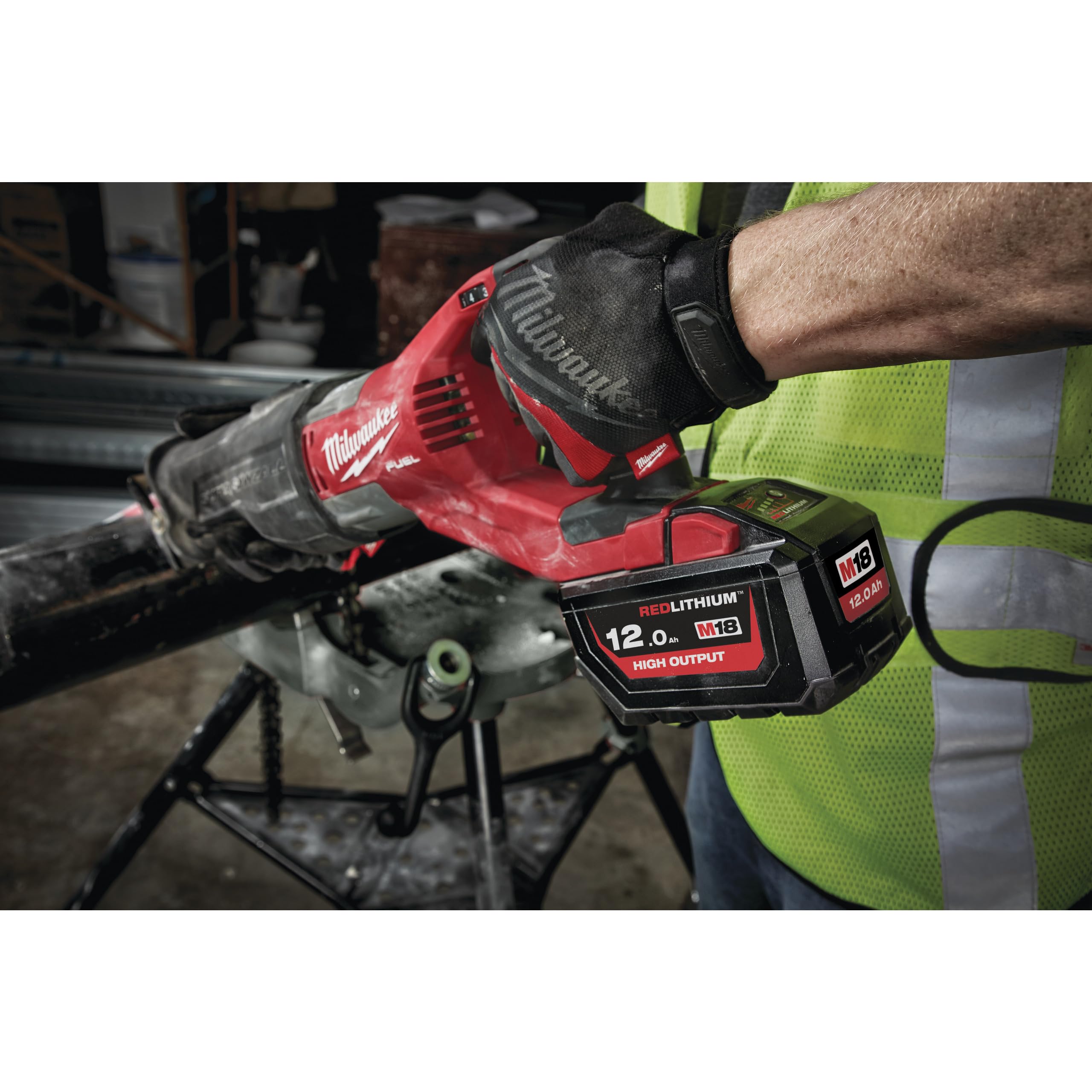 Milwaukee M18 HB12 12.0Ah High-Capacity Lithium-Ion Battery Pack - Power Tools, Outdoor Equipment & Job Site Use