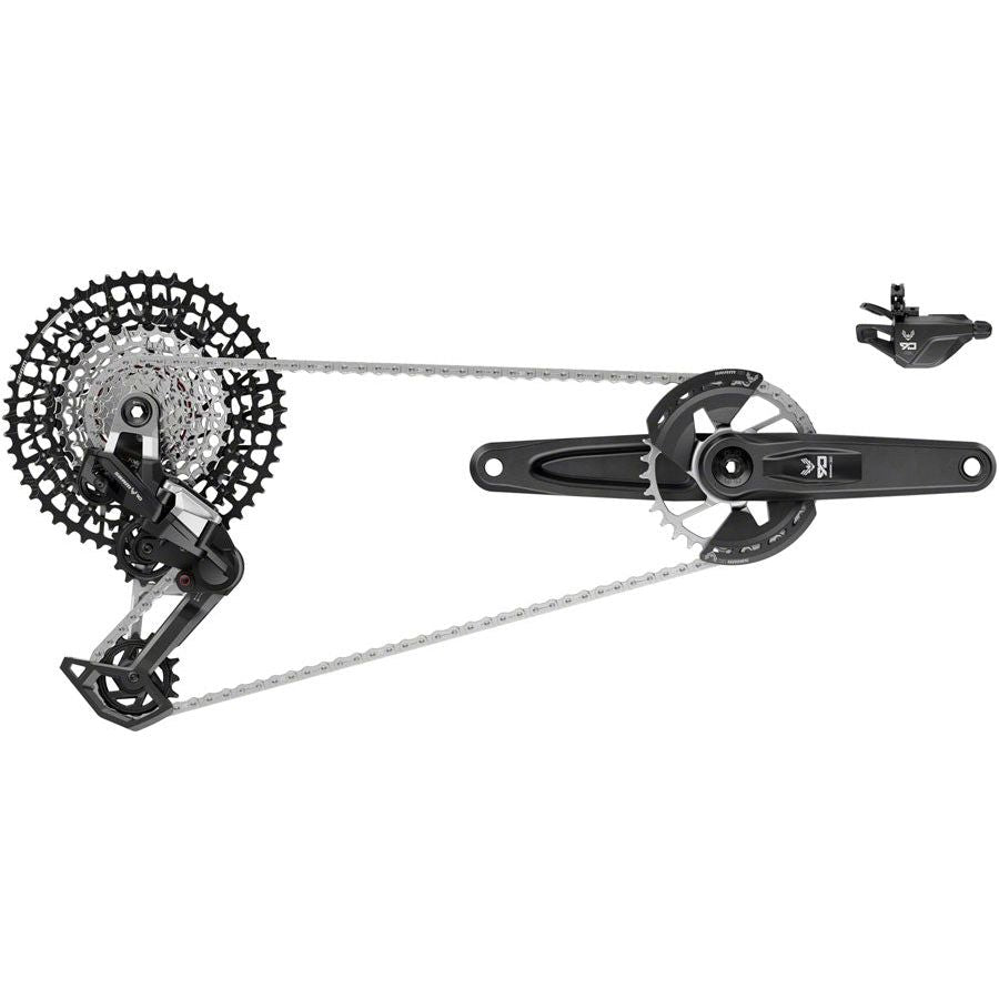 SRAM Eagle 90 T Type Groupset - 170mm Wide Crank, 32t Chainring, Trigger Shifter, 10-52t 12-Speed Cassette, Rear Derailleur & Chain | Premium Mountain Bike Drivetrain for Trail Riding and Off-Road Cycling