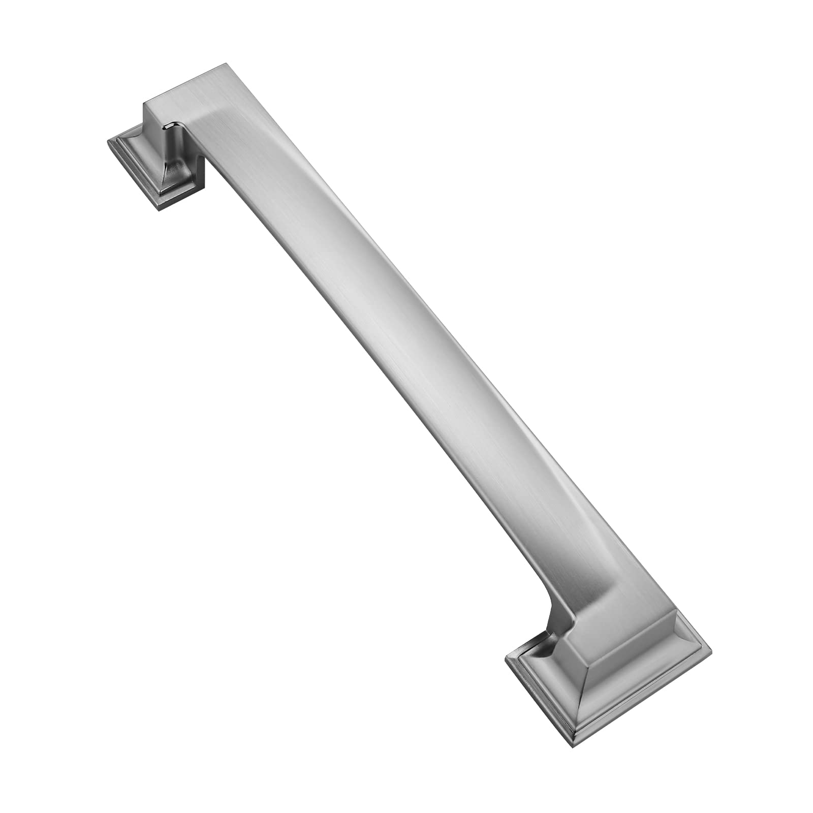 10 Pack Matte Nickel Brushed Cabinet Handles - 3.8