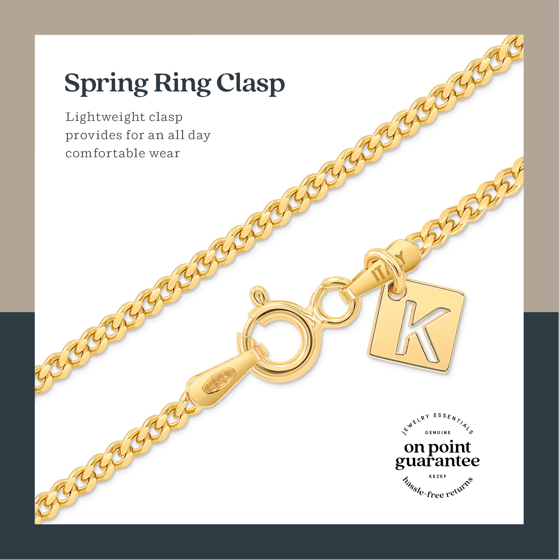 2mm 925 Sterling Silver Cuban Link Chain Necklace for Men & Women - Diamond Cut Curb Chain in 18K Gold, Rose Gold & Silver - Italian Made Jewelry - Perfect for Everyday Wear, Gifts & Special Occasions