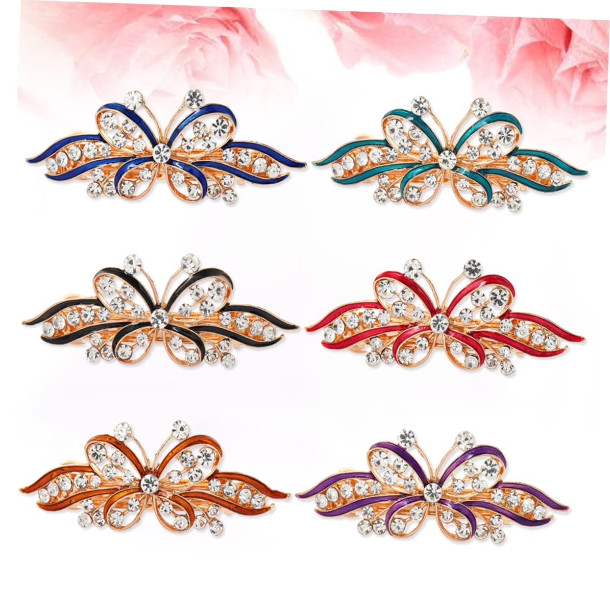FOMIYES Elegant Bow Hair Ties & Barrettes Set for Women & Girls - Perfect for School, Parties, Weddings & Everyday Hair Accessories