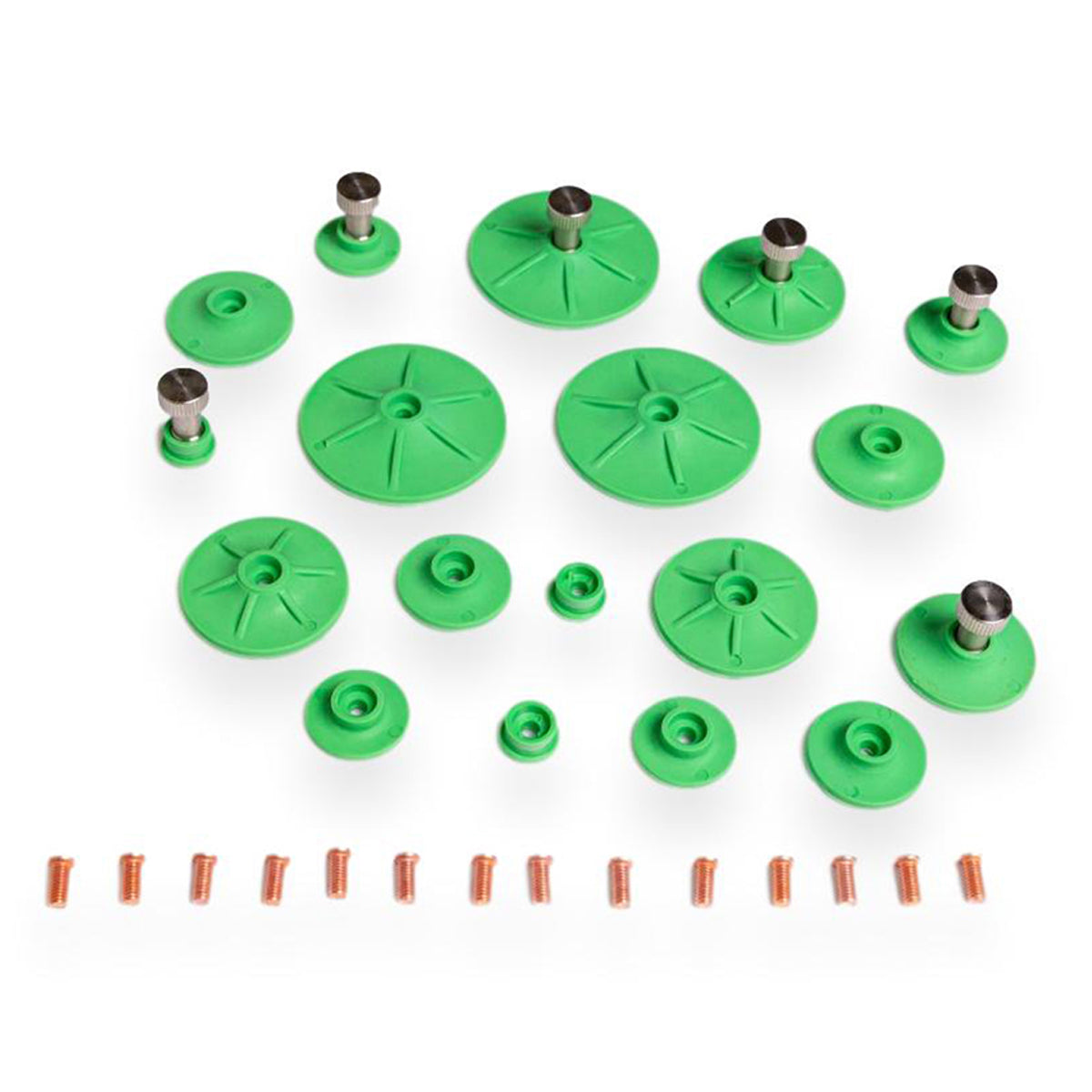 CamAuto Flat Tabs (18-Pack) - Heavy Duty Car Battery Terminal Connectors for Reliable Power Connection - Perfect for Automotive, Marine, and RV Battery Maintenance