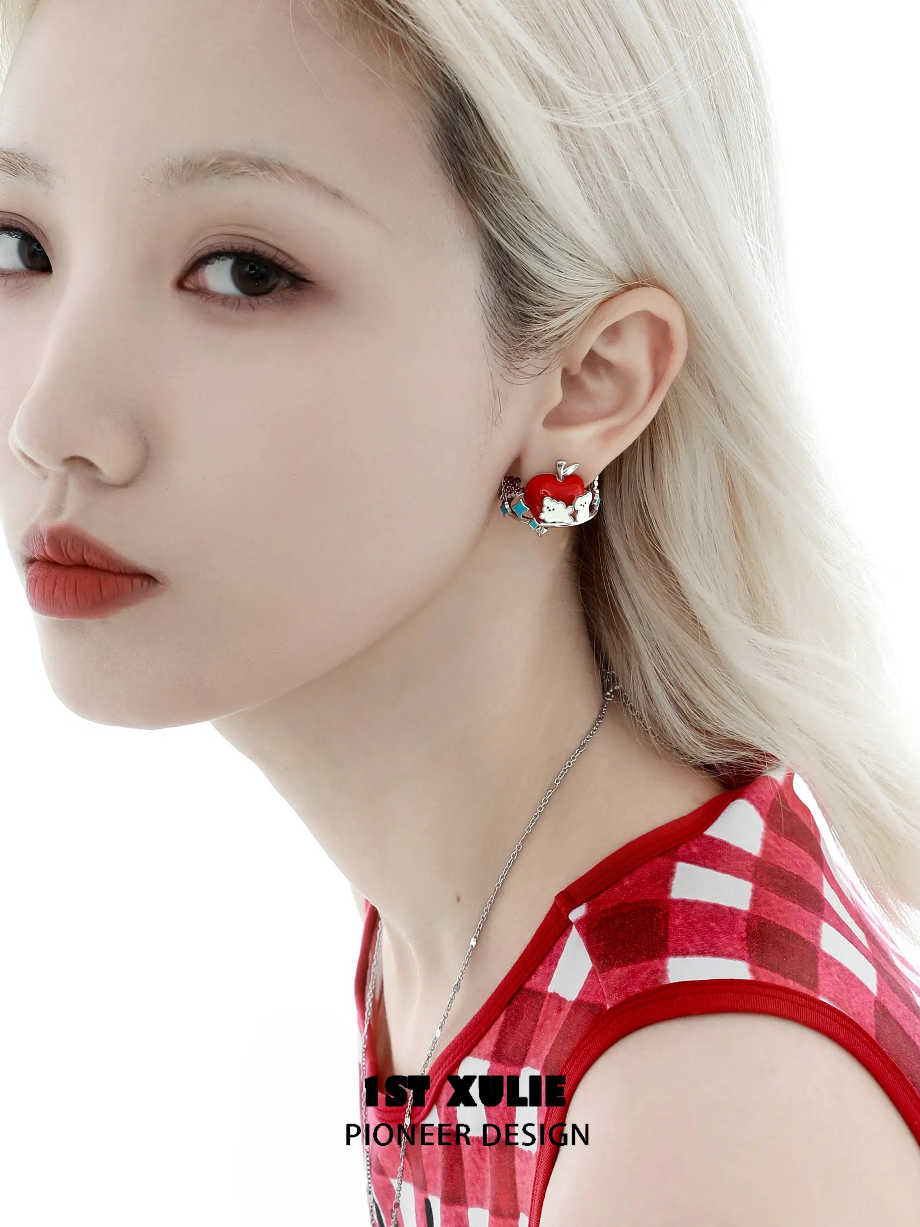 18k Platinum Plated Cute Kitten & Puppy Earrings for Women - Perfect Gift for Pet Lovers, Valentine's Day & Everyday Wear