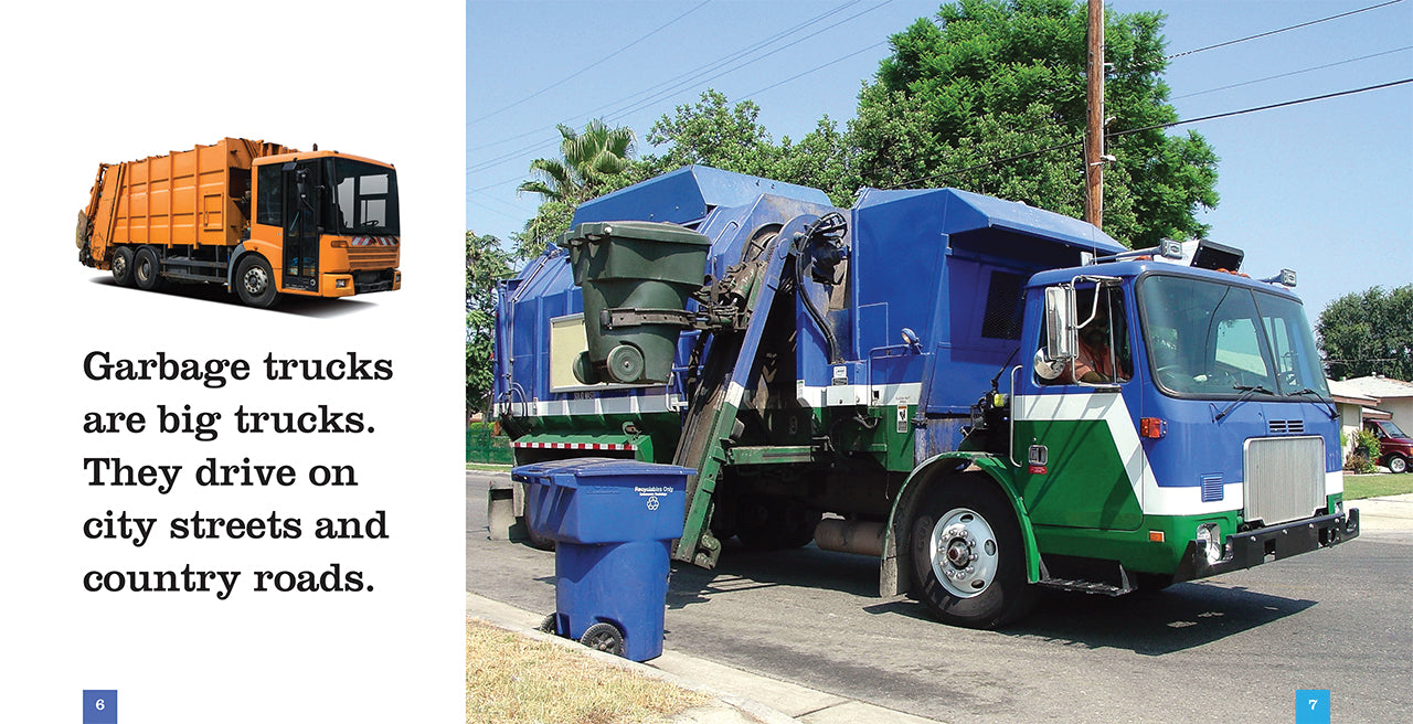 Best Garbage Trucks for Kids - 9781608187904 | Durable Toy Trucks for Play & Learning | Perfect for Pretend Play, Construction Themes & Educational Fun