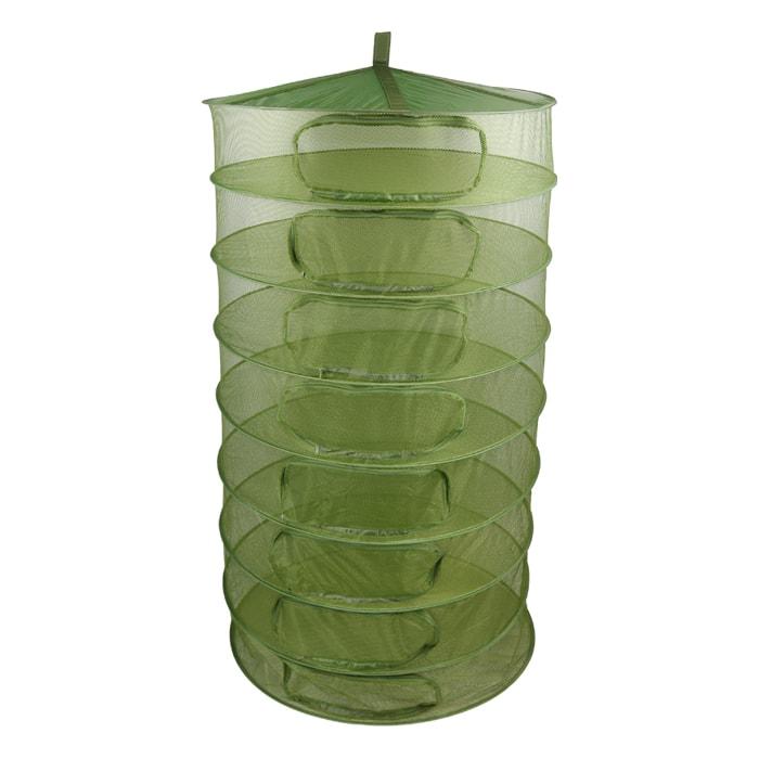 Grow1 1-Piece Mesh Drying Rack with Zipper Opening - Portable Laundry Organizer for Clothes, Fruits & Vegetables - Perfect for Camping, Travel & Small Space Storage