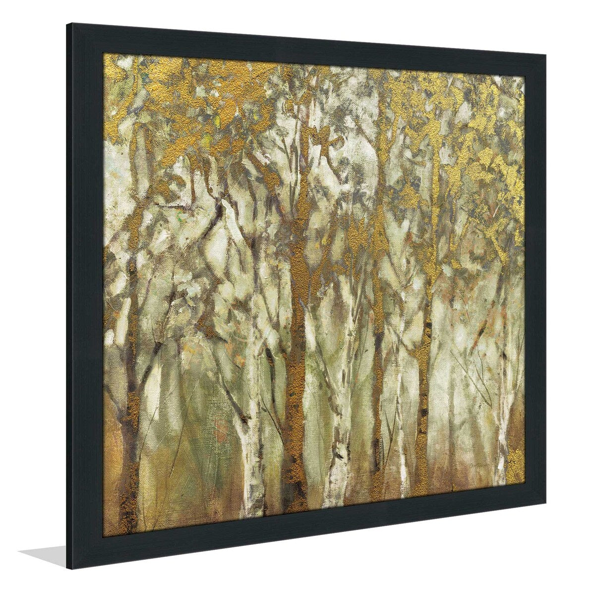 Birch Grove West by Carol Robinson - Stunning Acrylic Wall Art Print for Modern Home & Office Decor | Nature-Inspired Landscape Painting for Living Room, Bedroom, or Workspace