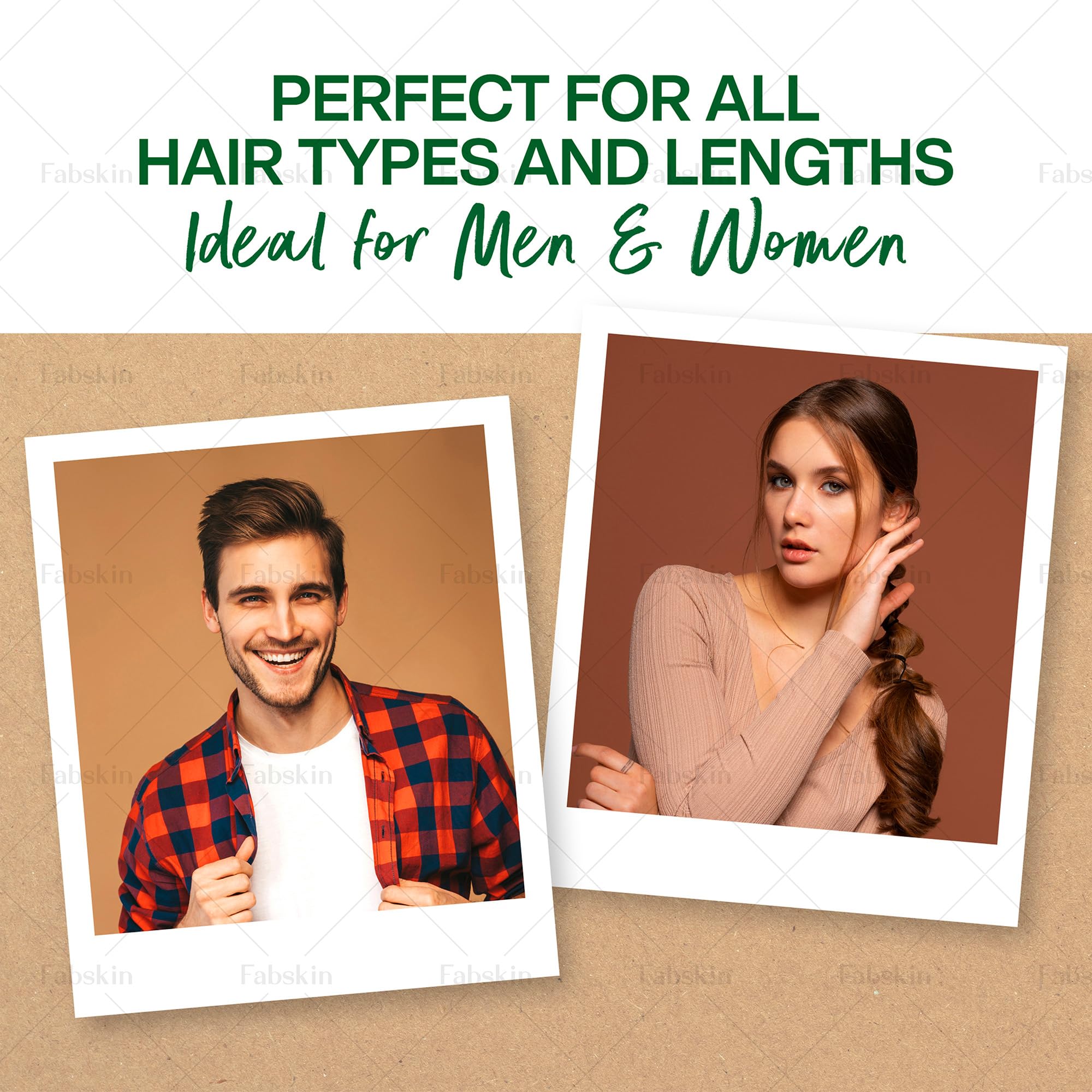 Fabskin Wooden Round Hair Brush for Men & Women - Volumizing, Curling, Straightening & Blowout Styling Tool with Scalp Massage | Perfect for Salon-Quality Waves, Volume & Quick Drying at Home or On-the-Go