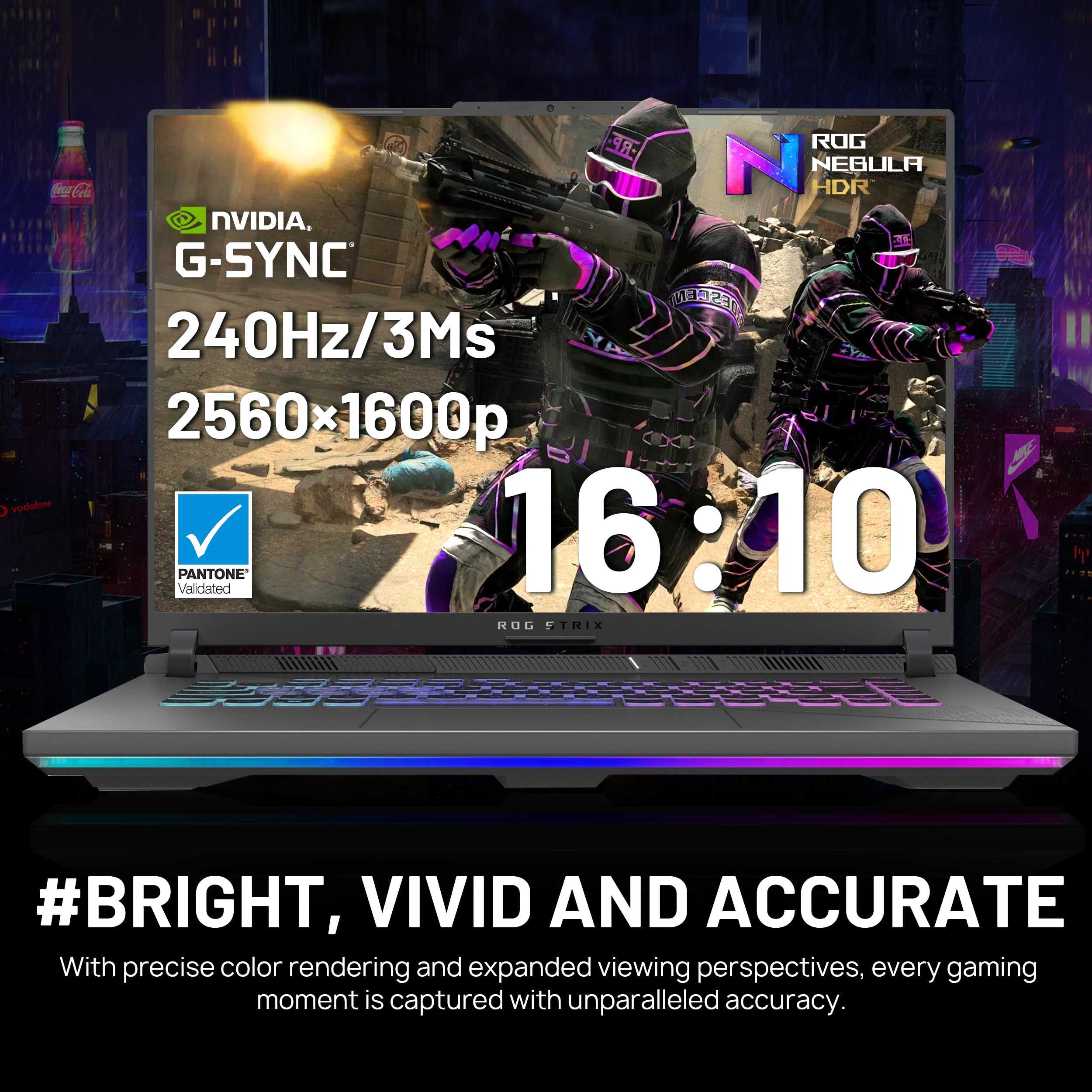 ASUS ROG Strix G16 Gaming Laptop - i9, RTX 4060, 64GB RAM for Pro Gaming