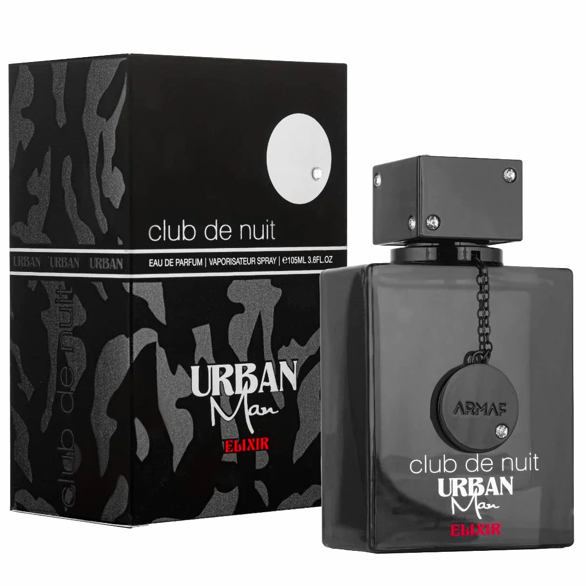 Club de Nuit Urban Man Elixir 3.6 oz Eau de Parfum for Men - Long Lasting Luxury Cologne with Woody Spicy Notes - Perfect for Date Night & Special Occasions