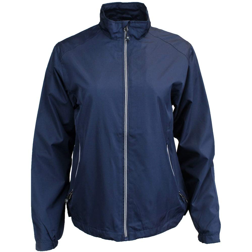 River's End Women's Lightweight Athletic Jacket - Breathable Blue Running Jacket for Outdoor Workouts & Active Lifestyles