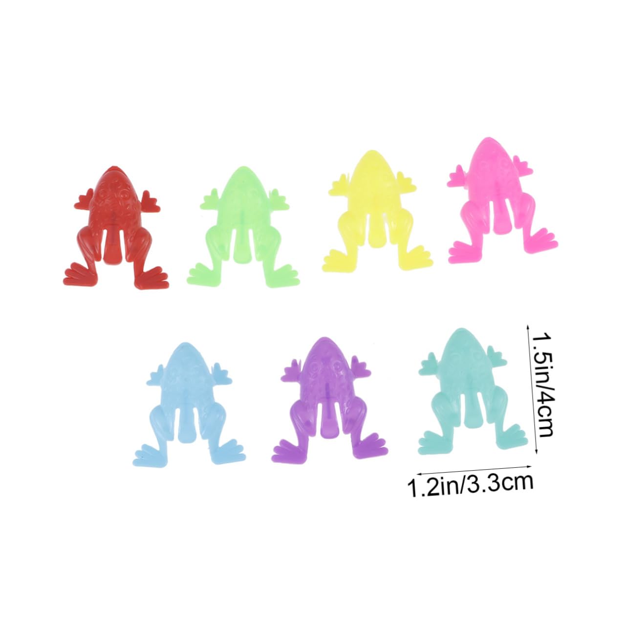 UPKOCH 300 Pcs Colorful Jumping Animal Bath Toys - Fun Miniature Toys for Kids, Toddlers & Sensory Play - Perfect for Bathtime, Pool Parties & Educational Playtime