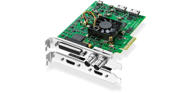 Blackmagic DeckLink Studio 4K Capture Card - Professional 4K Video Editing & Live Streaming for PC - Perfect for YouTube, Twitch & Broadcast Studios