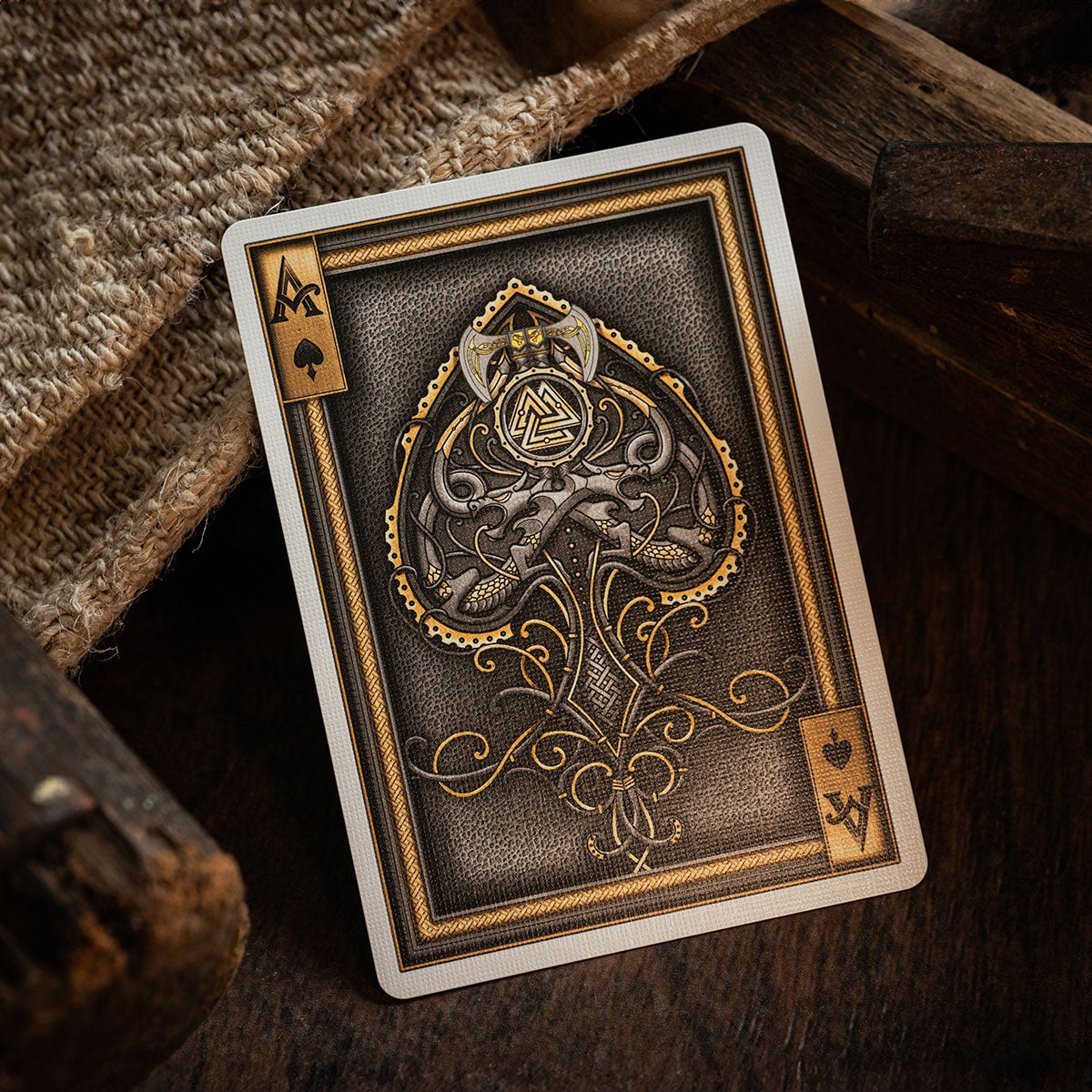 Forged Viking's Fury Cold Foil Trading Card - Collectible Game Card for MTG, Yu-Gi-Oh & Pokemon Players - Perfect for Tournaments & Card Battles