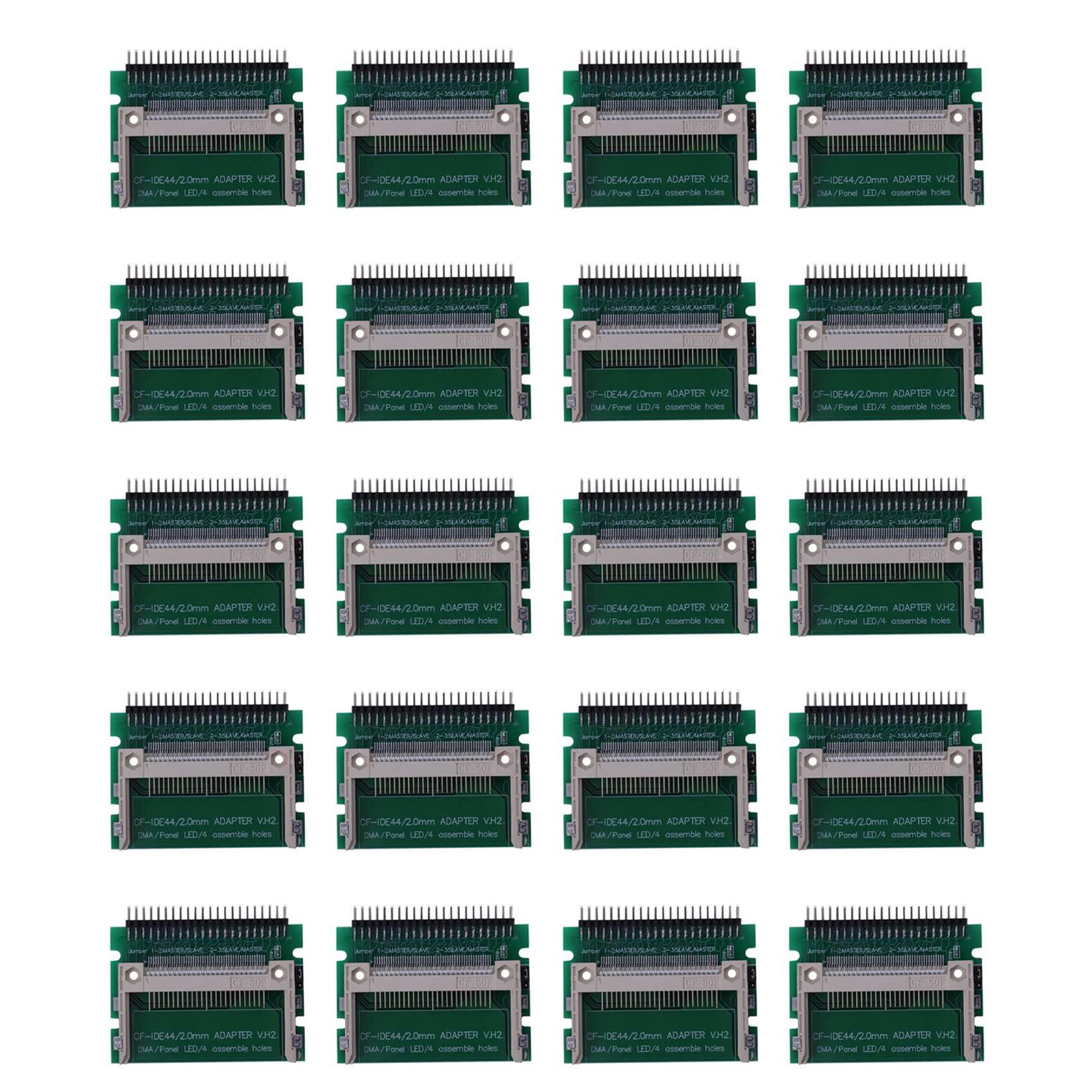Daroplo 20X IDE 44 Pin Male to Compact Flash Male Adapter Connector - Convert IDE to CF Card for Data Transfer, Laptop Upgrades & Vintage Computer Repair