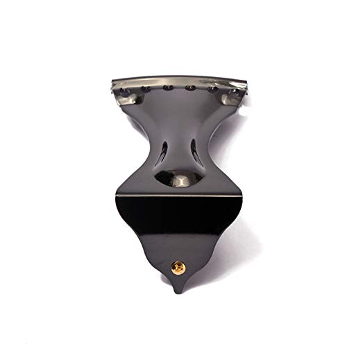 6-String Dobro Tailpiece Replacement - Black Guitar Accessory for Dobro Style Resonator Guitars | Perfect for Blues, Country & Slide Guitar Players