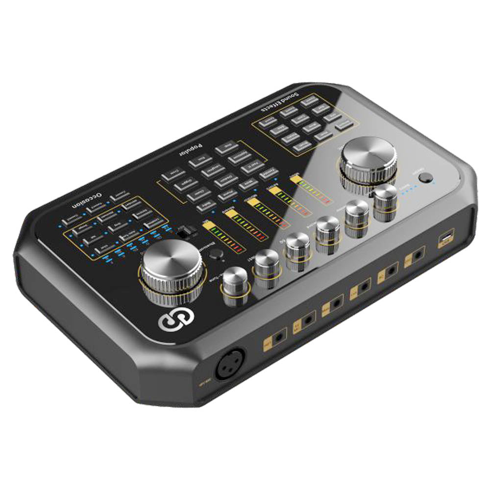 ST60PRO & T241PRO Professional Microphone with H27A Wireless Earbuds - Portable Live Streaming Sound Card Kit for Gaming, Podcasting & Karaoke