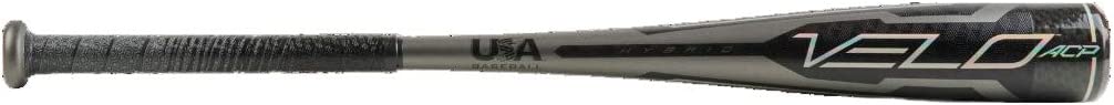 **2020 Rawlings Velo 10 USA Baseball Bat USZV10 30/20 Gray/Black - High Performance Youth Baseball Bat for Games & Practice**