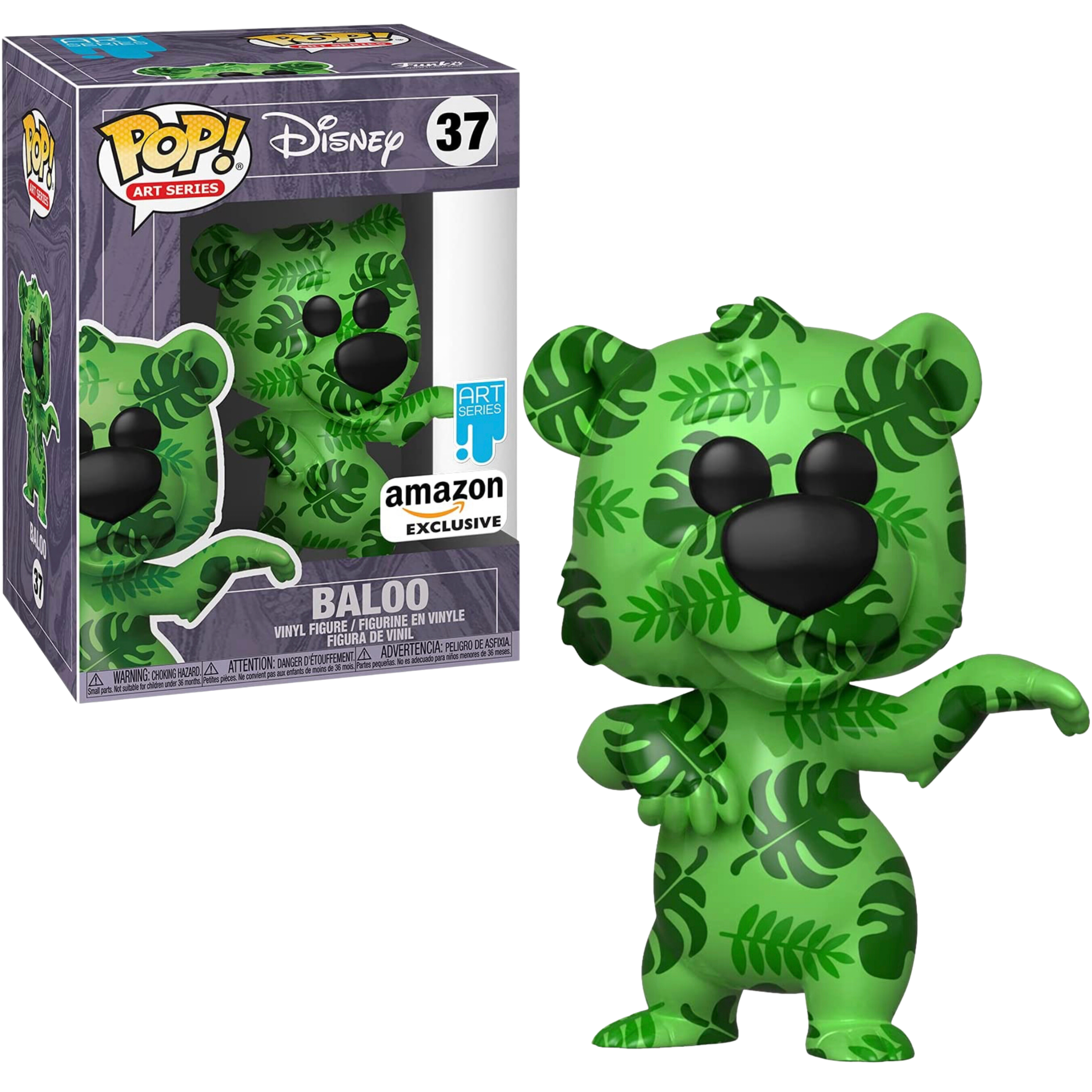 Jungle Book Baloo Art Series #37 - Amazon Exclusive Collectible Figurine for Disney Fans & Home Decor