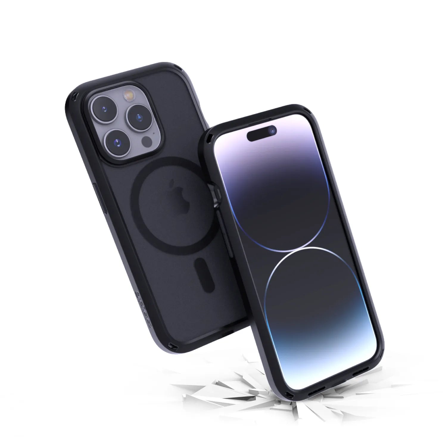 iPhone 15 Pro Protective Case with MagSafe Compatibility - Slim Shockproof Cover for Everyday Use & Travel