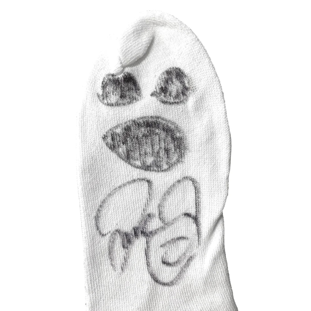 Authentic Mick Foley Mr. Socko Autographed Drawing - JSA Certified WWE WWF Memorabilia - Perfect for Wrestling Fans & Collectors Display