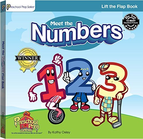 Meet the Numbers Lift-the-Flap Board Book by Kathy Oxley (2005) - Interactive Early Learning Math Book for Toddlers & Preschoolers | Fun Educational Activity for Home & Classroom