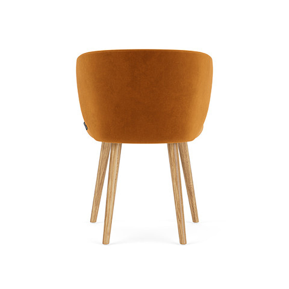 Ellie Velvet Dining Chair - Upholstered Modern Accent Chair for Kitchen, Dining Room & Home Decor - Soft & Comfortable Seating for Entertaining & Relaxing