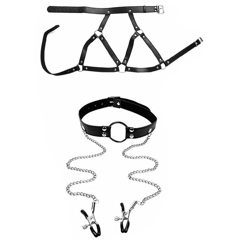 Premium CND4 Bondage Restraints Set for Adults - Strong & Adjustable BDSM Gear for Couples - Perfect for Sensual Play, Roleplay & Spicing Up Your Intimate Moments