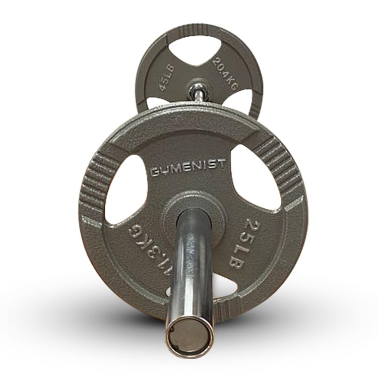 Gymenist Weight Plates Set for Men & Women – Premium Home & Gym Fitness Equipment for Strength Training & Workouts