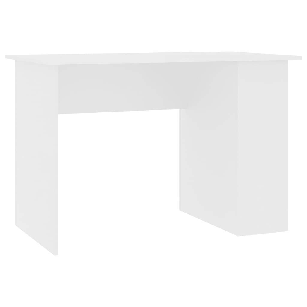 Modern Minimalist White Computer Desk 43.3
