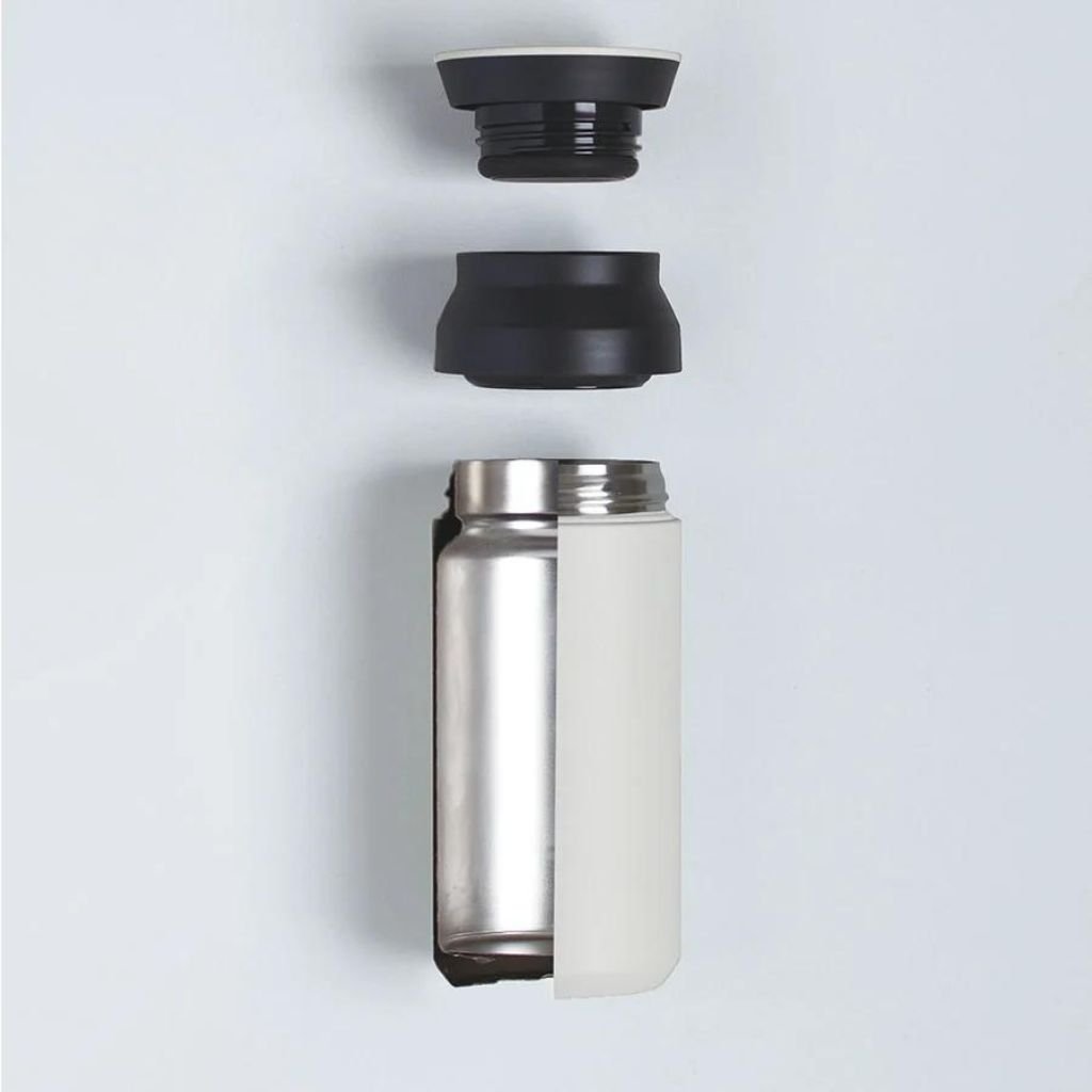 Kinto Travel Tumbler 350ml Insulated Stainless Steel Coffee Mug - Black | Leakproof & Heat Retention | Perfect for Commuting, Camping & Office Use