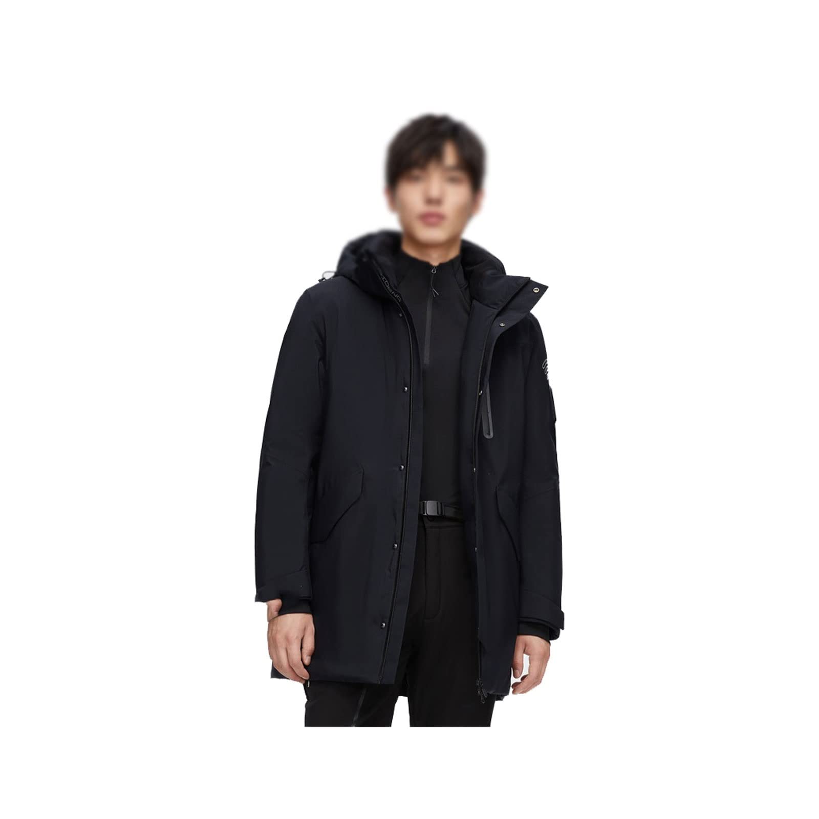 Men's Waterproof Winter Down Jacket - Windproof Warm Coat for Outdoor Activities