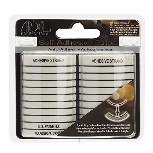 Ardell Self-Adhesive Fake Eyelashes - 10 Pairs of Reusable Lash Strips for Natural & Dramatic Look | Perfect for Parties, Weddings & Daily Makeup