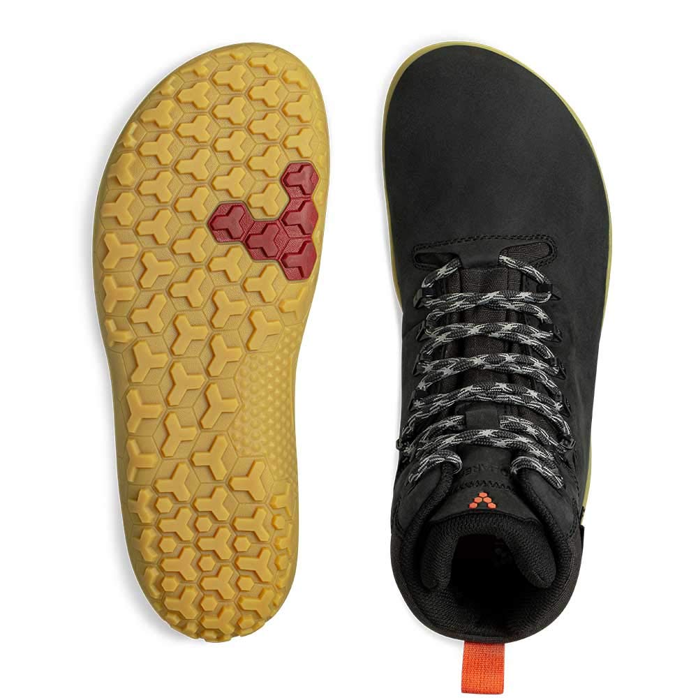 Vivobarefoot Tracker II FG Women's Waterproof Barefoot Hiking Boots - Puncture Resistant, All-Weather & All-Terrain Wide Fit Grounding Shoes for Outdoor Adventures, Trail Running & Camping