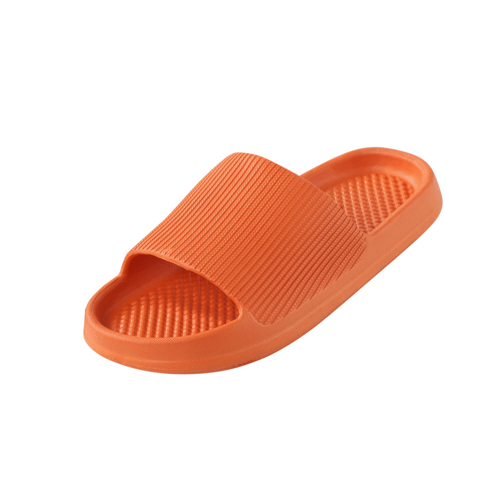 Non-Slip Bathroom Slippers for Men & Women - Comfortable Flat House Sandals for Summer Indoor Use - Perfect for Home, Spa, and Hotel Relaxation