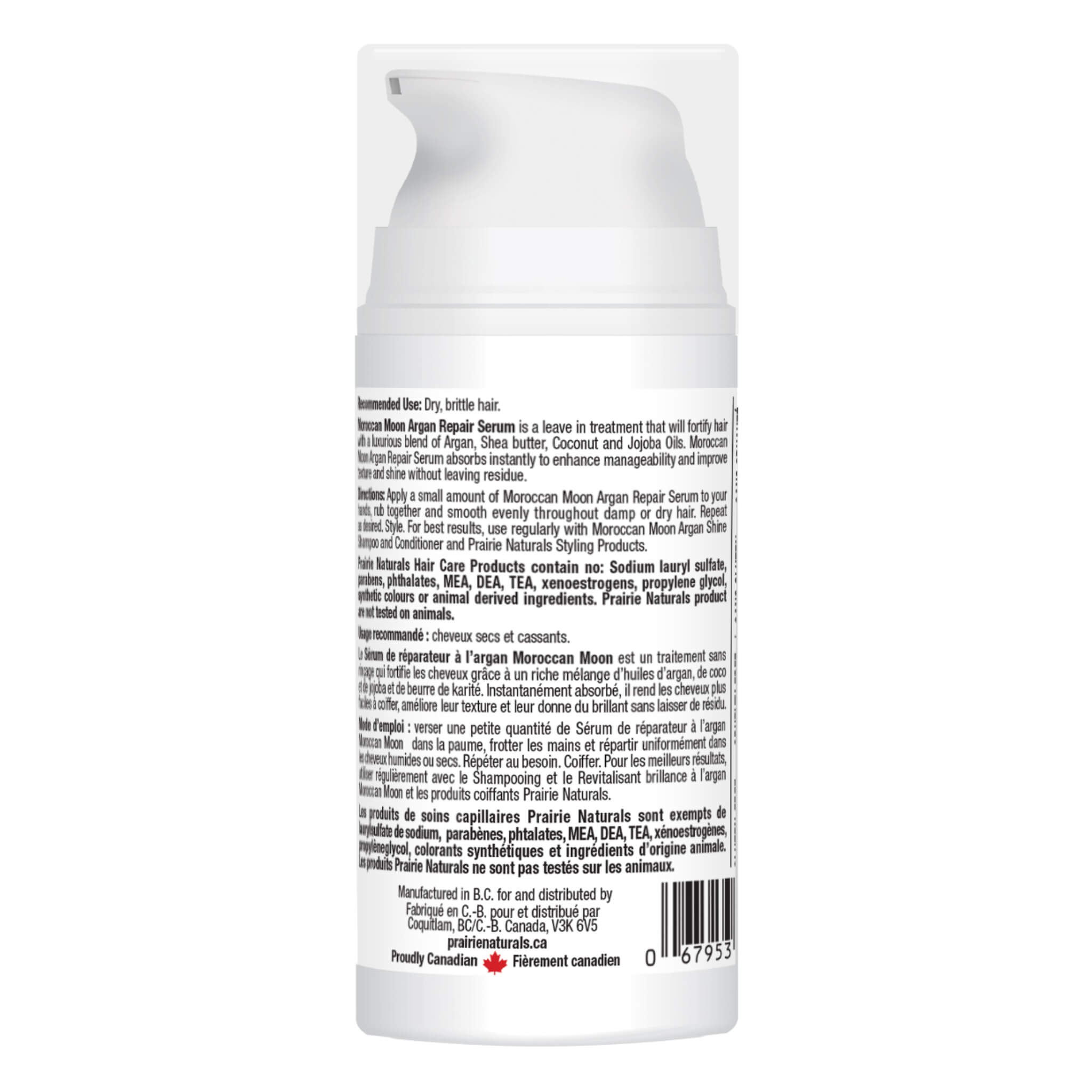 Moroccan Moon Argan Oil Shine Enhancing Serum for Hair - Natural Hair Growth & Shine Treatment - Perfect for Dry, Damaged & Frizzy Hair - Salon Quality at Home