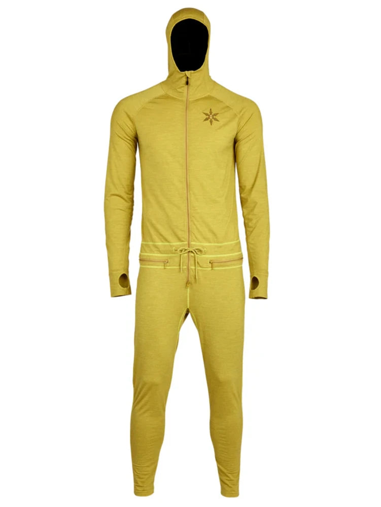 Airblaster Merino Ninja Suit 2025 - Premium Thermal Base Layer for Skiing & Snowboarding - Stay Warm in Cold Weather