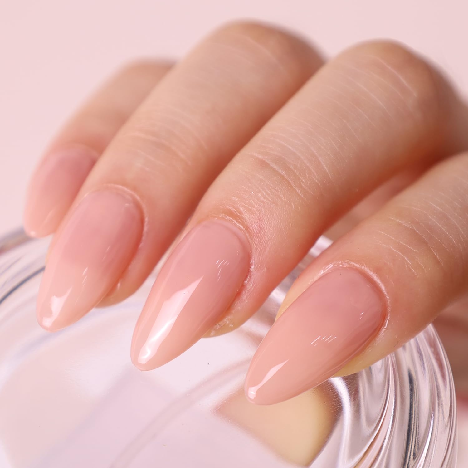 Nude Gel Nail Polish Set - Sheer Nude Clear Soak Off LED/UV Gel Polish for Long Lasting Professional Nail Art | DIY Home Manicure Kit | Perfect Gift for Women & Girls | Great for Weddings, Parties & Everyday Wear