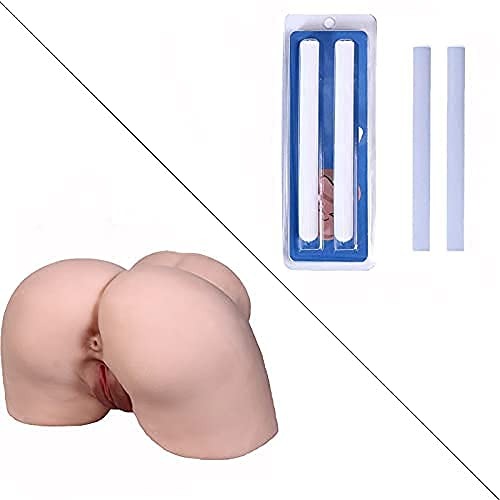 Realistic Male Masturbator - Lifelike Pussy & Anal Sex Doll for Men with Vagina & Ass | Includes Drying Sticks for Easy Cleaning | Perfect for Solo Pleasure, Discreet Storage & Enhanced Intimacy Experience