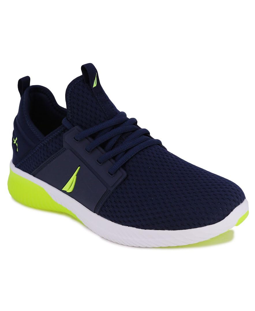 Nautica Men's Sneakers - Comfortable Casual Lace-Up Walking Shoes for Men | Lightweight Breathable Joggers for Everyday Wear, Gym & Outdoor Activities