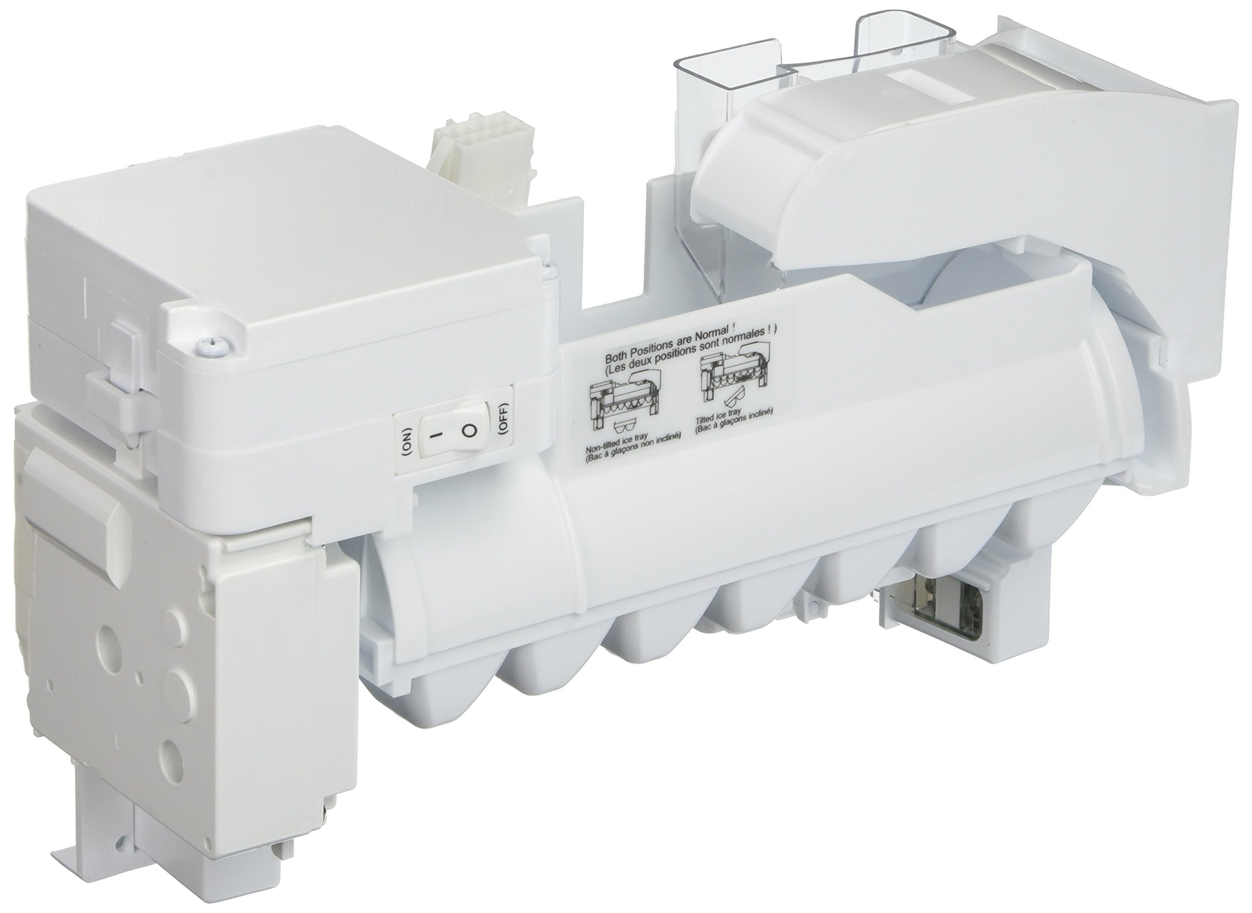 Genuine LG 5989JA0002N OEM Ice Maker Assembly - Compatible with LG Refrigerators - White Replacement Part - Perfect for Kitchen, Home & Office Use