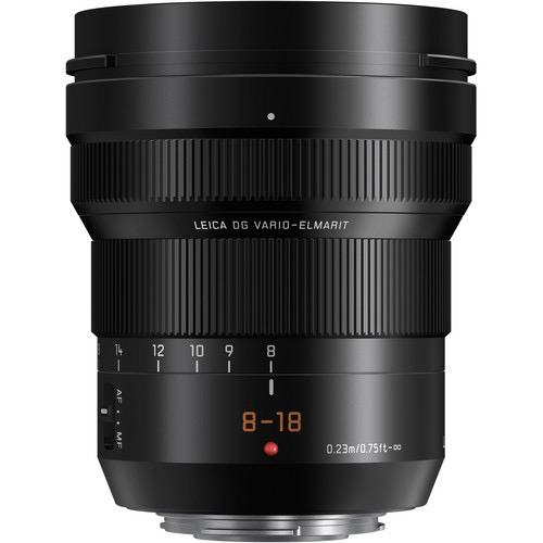 Panasonic Leica DG Vario-Elmarit 8-18mm f/2.8-4 ASPH. Lens for Micro Four Thirds Cameras - Wide Angle Zoom Lens for Landscape, Travel & Street Photography